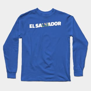 El Salvador Vintage style retro souvenir Long Sleeve T-Shirt